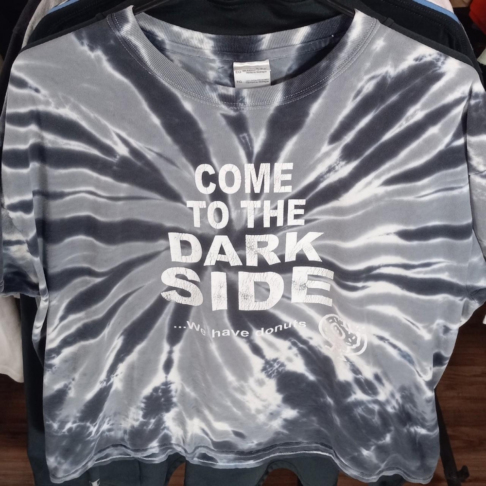 Donut Haus, Estes Park CO vintage tie-dye tee shirt